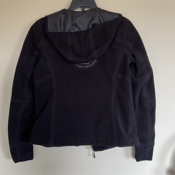 Harley-Davidson Women's Biker Jacket w/ Hood - Picture 6 of 6